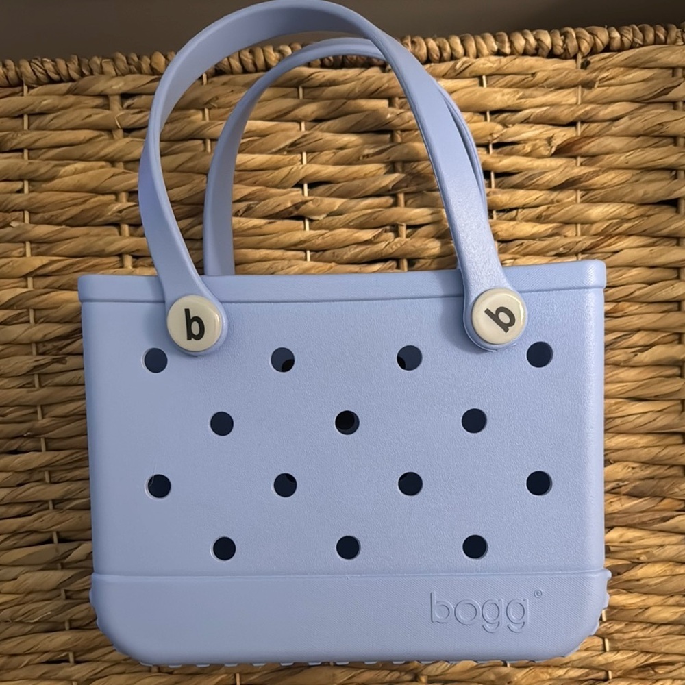 BOGG BAG bitty bag Blue Tote Perforated Waterproof Design